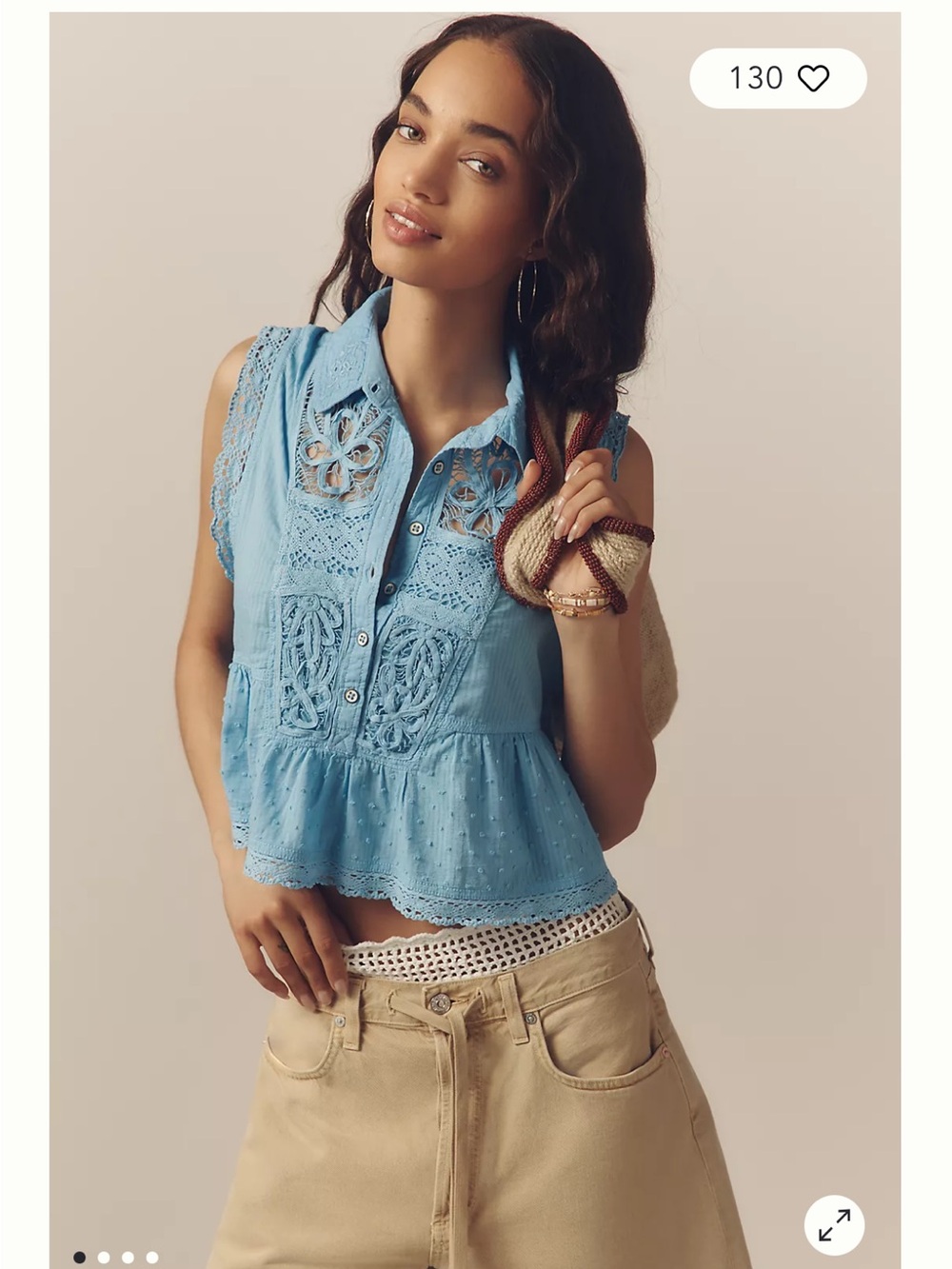 Pilcro for Anthropologie blouse